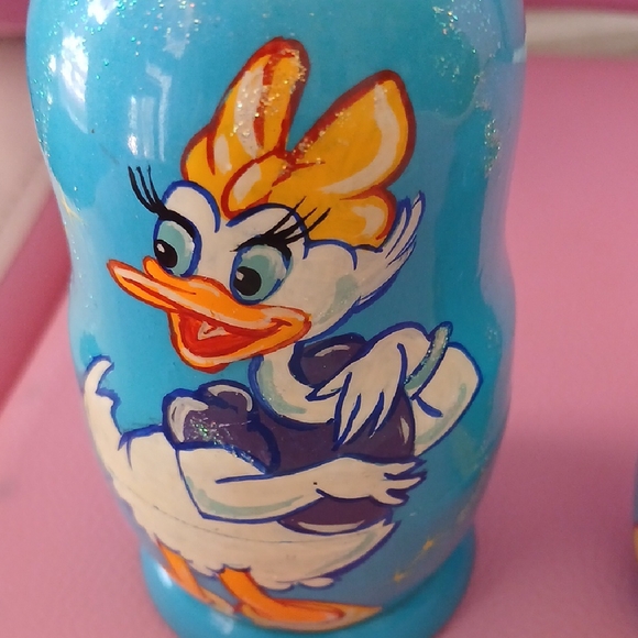Disney Character Nesting Dolls - Blue and Red - Picture 2 of 7